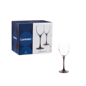 Набор бокалов для вина 6шт 250мл ЭТАЛОН ЛИЛАК Luminarc O0153 фото 2
