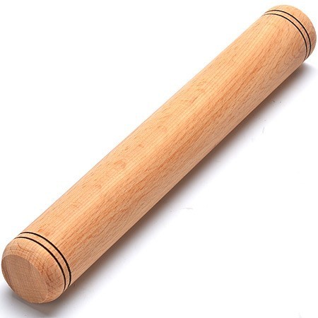 Скалка деревянная 28*4см малая Vega 40-31 Скалка деревянная 28*4см малая Vega 40-31