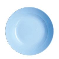 Тарелка суповая голубое стекло 20см ДИВАЛИ ЛАЙТ БЛЮ Luminarc P2021