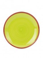 Тарелка обеденная керамика 27см WOOD GREEN Fioretta TDP450