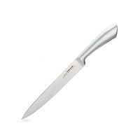 Нож разделочный 20см STEEL стальная ручка Attribute AKS538