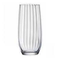 Набор стаканов 6шт 350мл CLUB OPTIC WATERFALL декорированные Crystalex 25180/22/350