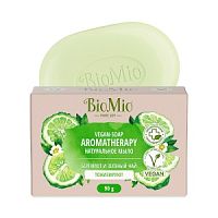 Мыло туалетное BIO MIO 90г Бергамот и Зелёный чай 1/24