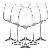 Набор бокалов для вина 6шт 340мл GISELLE недекорированные Crystalex CR340101GIS