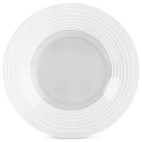 Тарелка суповая разноцветное стекло 21,5см ФАКТОРИ УАЙТ Luminarc P8140