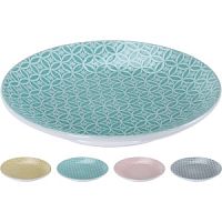 Тарелка десертная керамика 19,5см МОРЕ 4 цвета Купман DN1801460
