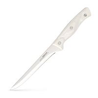 Нож филейный 16см ANTIQUE белая ручка Attribute AKA036-1