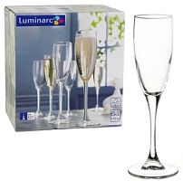 Набор фужеров для шампанского 6шт 170мл СИГНАТЮР (ЭТАЛОН) Luminarc H8161