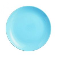 Тарелка обеденная голубое стекло 25см ДИВАЛИ ЛАЙТ БЛЮ Luminarc P2610