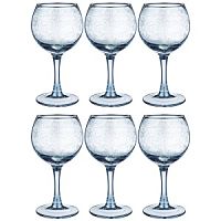 Набор бокалов для вина 6шт 280мл РЕНЕССАНС LIGHT BLUE Lefard 194-609