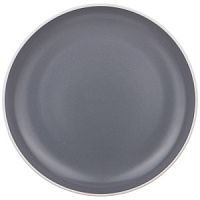 Тарелка обеденная керамика 26,5см PANDORA темно-серый Lefard 577-170