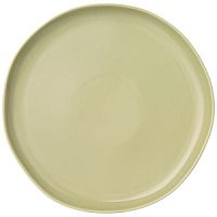 Тарелка обеденная фарфор 25см TRENDY зеленый Lefard 85-1831