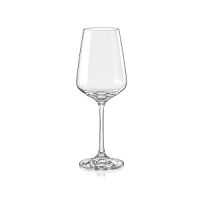 Набор бокалов для вина 6шт 250мл SANDRA недекорированные Crystalex 40728/250