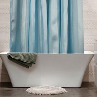 Штора для ванной 180*200см CASCADA Regina голубой BT-JIT-BL001