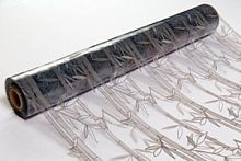 Клеенка силиконовая 80см DEKORELLE Термо с рисунком (прозрачный) 0,7мм T4223