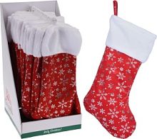 Носок рождественский для подарков, разм. 42x26см Купман AAF204000 1/20
