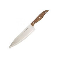 Нож поварской 20см VILLAGE деревянная ручка Attribute AKV028