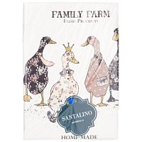 Полотенце твил 40*70см FAMILY FARM ГУСИ Santalino 850-742-6