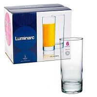 Набор стаканов 6шт 330мл ИСЛАНДИЯ высокие Luminarc J0040