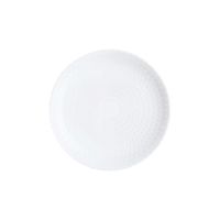 Тарелка десертная белое стекло 19см PAMPILLE WHITE Luminarc Q4658