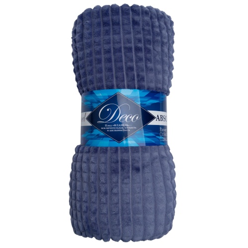 Плед 200*220см фланель СИНИЙ Absolute FF FNJq BL1 2022 17-3923