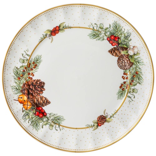 Тарелка десертная фарфор 23см CELEBRATION Lefard 54-602