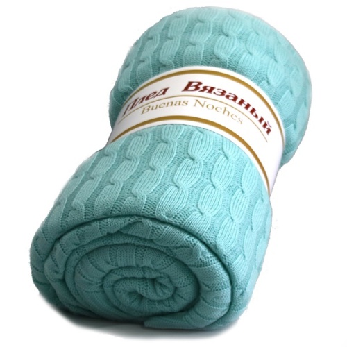 Плед 150*200см акрил PRIMO БИРЮЗОВЫЙ Buenas Noches SV lta 1520 TU