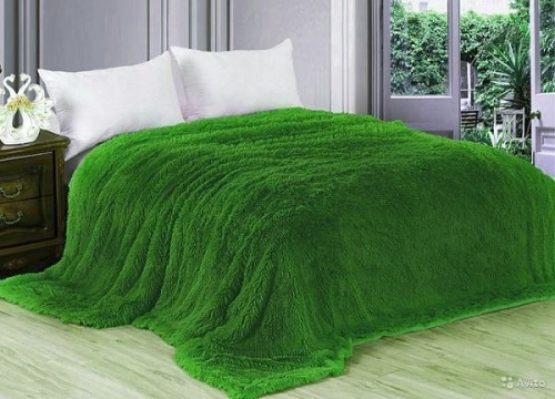 Плед 220*240см длинный ворс Травка (сумка) Ассорти СД Плед 220*240см длинный ворс Травка (сумка) Ассорти СД