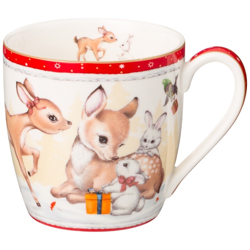 Кружка фарфор 250мл НОВОГОДНЯЯ ЁЛКА Lefard 85-1931
