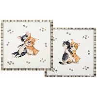 Набор салфеток 2шт сервировочные 40*40см ДРУЖБА Santalino 850-721-8