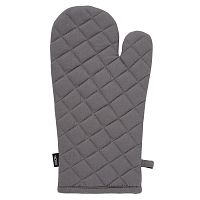 Прихватка-рукавица хлопок 17,5*33см ESSENTIAL серый Tkano