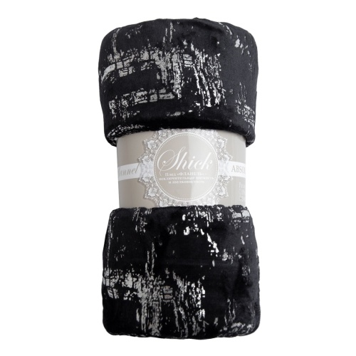 Плед 150*200см фланель S-Мазки ЧЕРНЫЙ Absolute TF FNL BLK-SL 1520 Плед 150*200см фланель S-Мазки ЧЕРНЫЙ Absolute TF FNL BLK-SL 1520