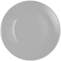 Тарелка суповая серое стекло 20см ДИВАЛИ ГРАНИТ Luminarc P0703
