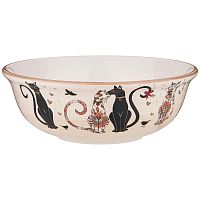 Салатник керамика 21,5см 1350мл ПАРИЖСКИЕ КОТЫ Agness 358-1907