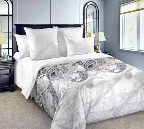 Покрывало 180*210см сатин ХОРОШИЙ ВКУС-3 серый Текс Дизайн СТ180208343