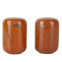 Набор для специй фарфор 2пр 4,8*7см WOODEN GRAIN Nouvelle Home 1730314