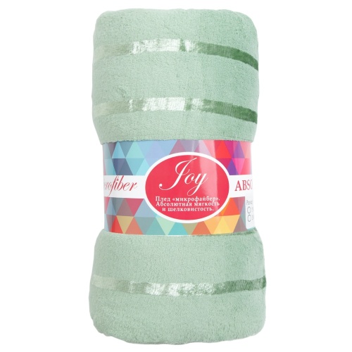 Плед 150*200см микрофайбер МЯТНЫЙ Absolute TF MFS MIv 1520 11-0604