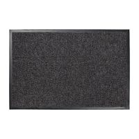 Коврик придверный 60*90см Trip влаговпитывающий ребристый (серый) 24195 VORTEX 1/10