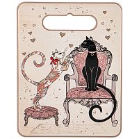 Подставка под горячее 15*20см ПАРИЖСКИЕ КОТЫ Agness 358-1754