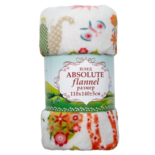 Плед 110*140см фланель АФРИКА Absolute TF FN 913 1114