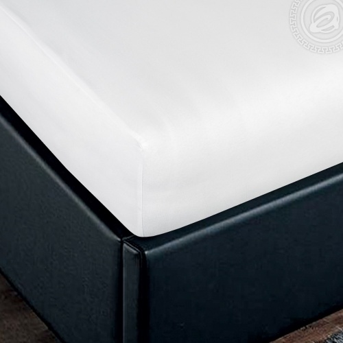 Простыня на резинке 140*200см борт 20см трикотаж ПОДСНЕЖНИК Арт Постель