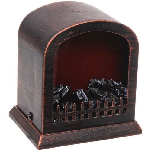 Сувенир с подсветкой 14,5*11,7*16см КАМИН Теплота 196-0543 Велес