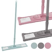 Швабра для пола 122*43*13,5см НИ ПЫЛИНКИ с насадкой Ассорти TW58-62 Мультидом