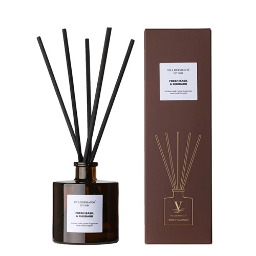 Аромадиффузор 100мл APOTHECARY FRESH BASIL&RHUBARB Vila Hermanos