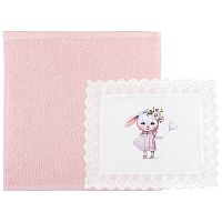 Набор салфеток 2шт сервировочные 25*30см+35*35см ЛЮБИМАЯ ЗАЙКА Santalino 850-740-83