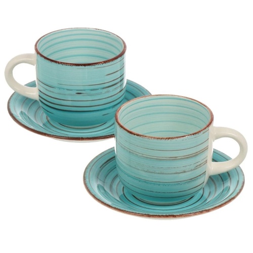 Чайный набор на 2 перс. 4пр 350мл LAGUNA Domenik DM6008 Чайный набор на 2 перс. 4пр 350мл LAGUNA Domenik DM6008