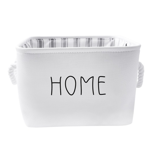 Корзина для хранения 28*28*23см HOME белый Магамакс LIS-45L