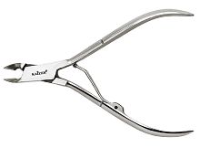 Кусачки для ногтей 7,5см KAIZER однопружинные ручная алмазная заточка (серебро) 403026