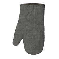 Прихватка-рукавица рогожка 18*28см ГРАФИТ рис. 60008-2 Vse Doma