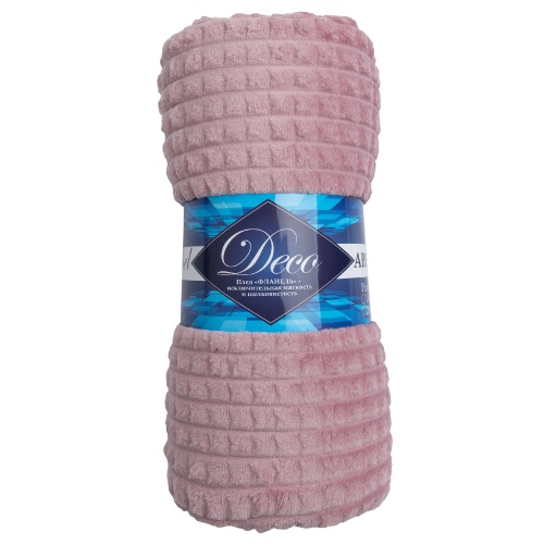 Плед 150*200см фланель РОЗОВЫЙ Absolute FF FNJq PI5 1520 15-1906